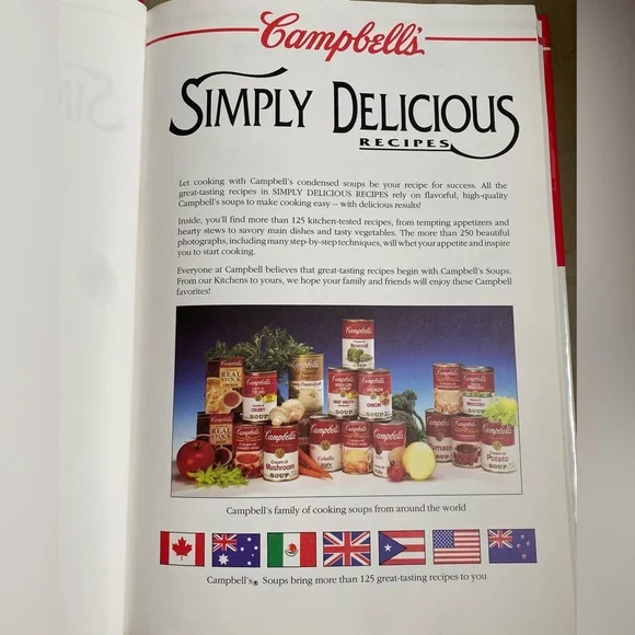 Campbell’s Simple Delicious Recipes Cookbook - Picture 4 of 7
